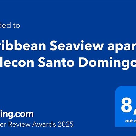 Caribbean Seaview Apart Malecon Santo Domingo Eksteriør billede